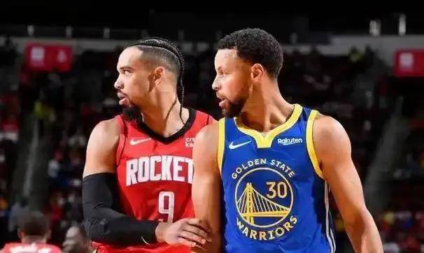 NBA季后赛次轮战火箭，勇士双星极限发挥